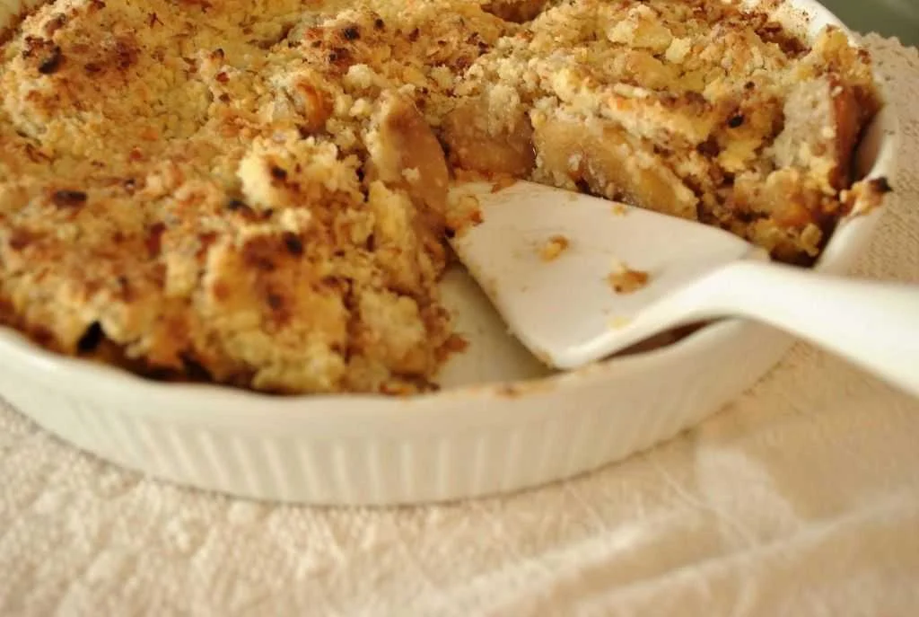 Crumble de manzanas