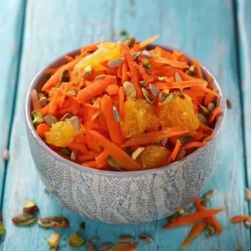 RECETAS SALUDABLES: Ensalada de zanahoria y naranja