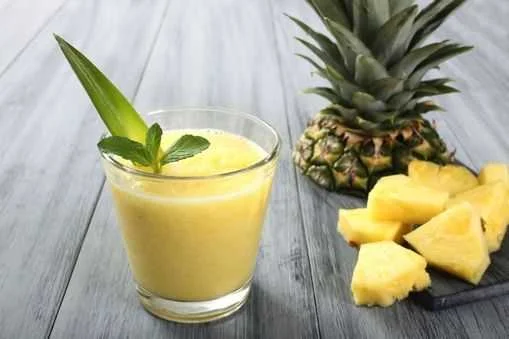 Receta Detox: Licuado de Anana y jengibre