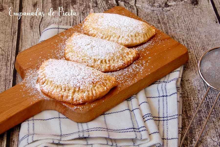 Empanadas dulces de Ricota