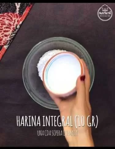 Receta de Mugcake por Nutriarte.Argentina