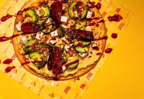 Pizza Vegana: La estrella de Hell?s Pizza para MESA de Estación