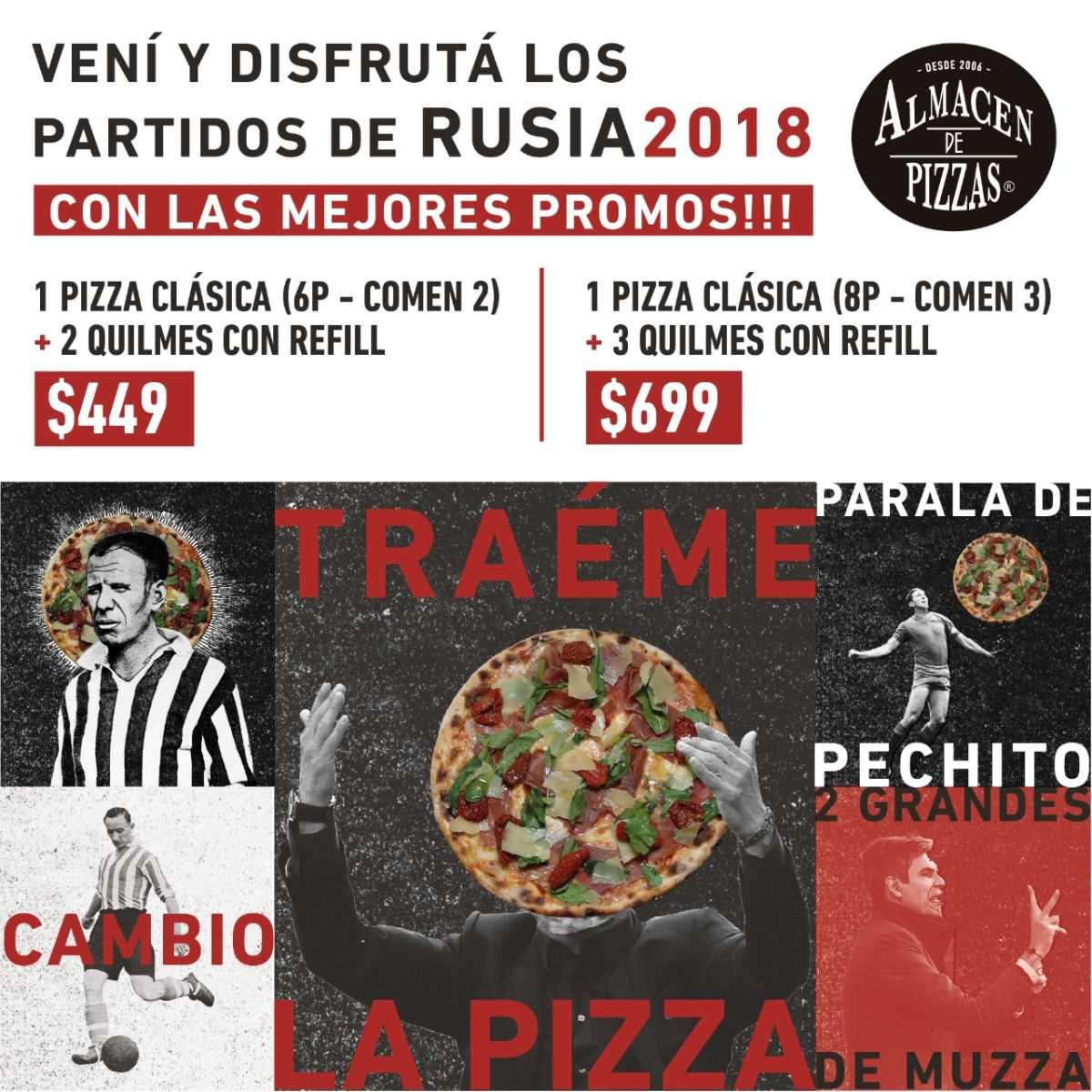 Almacén de Pizzas: a Rusia con Muzza y Amor