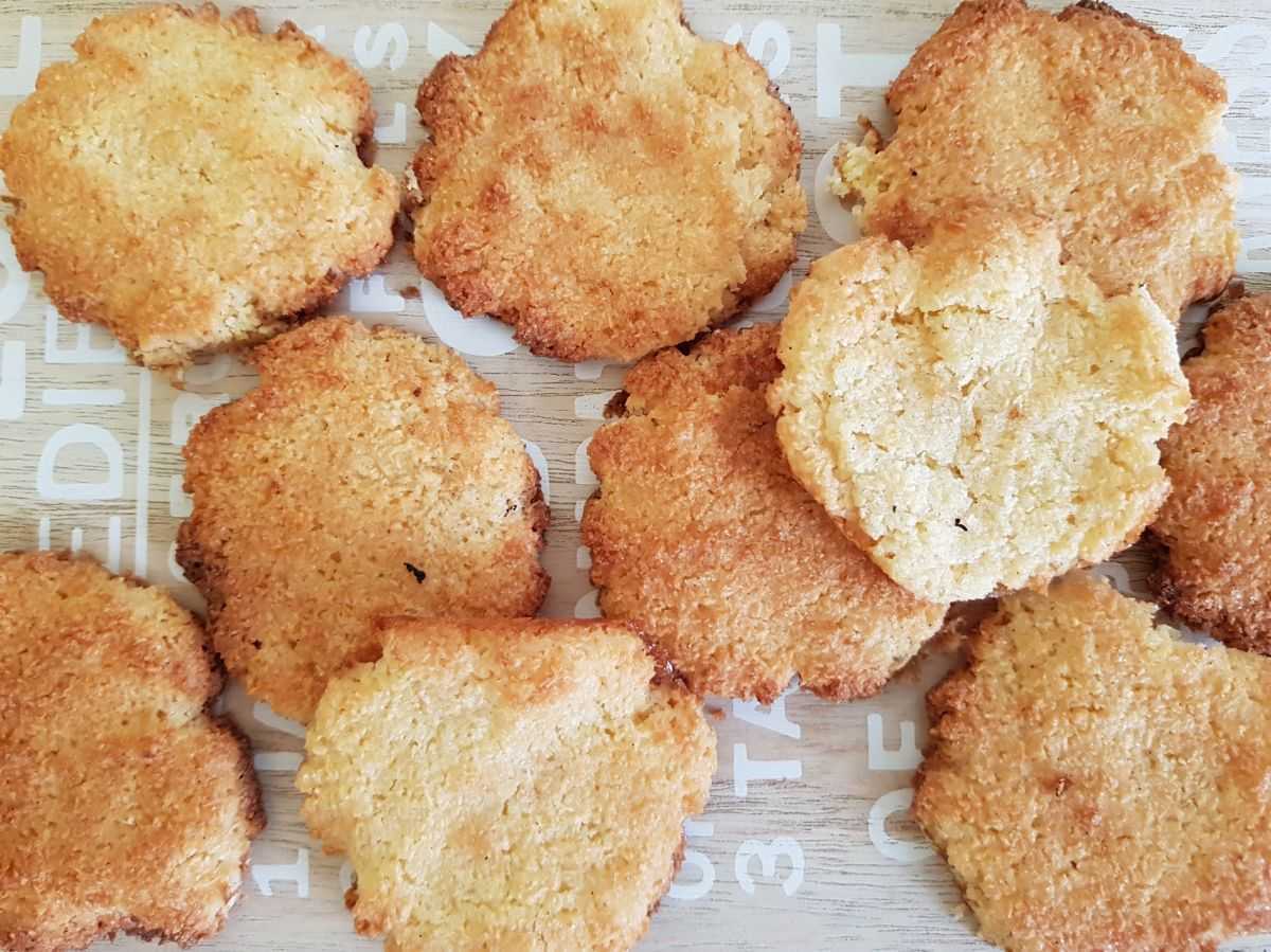 Galletitas de coco sin harina por Jimena Monteverde