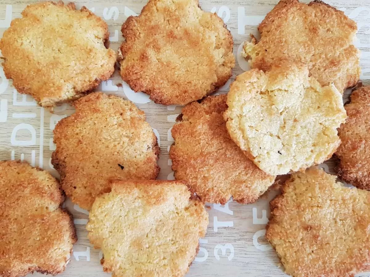Galletitas de coco sin harina por Jimena Monteverde