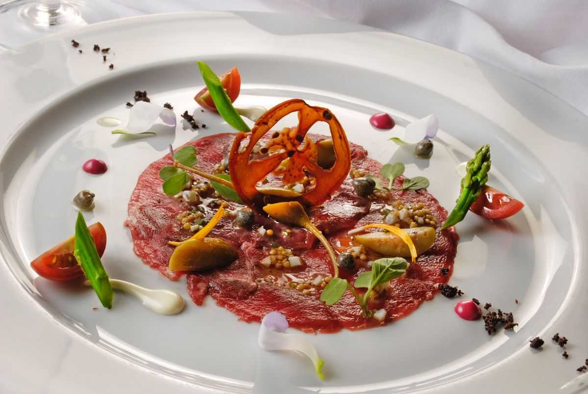 “Carpaccio de llama del altiplano jujeño”