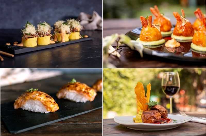 SushiClub suma nuevas creaciones de rolls fusión, platos de la cocina y postres