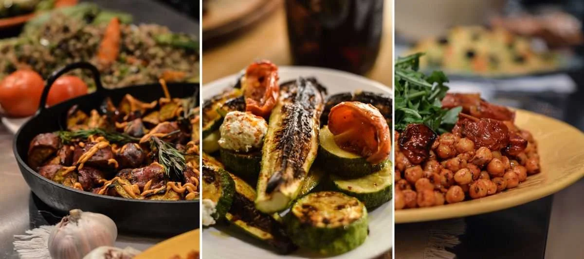 Jagüel, una parrilla que sorprende con sus ensaladas a vegetarianos y veganos