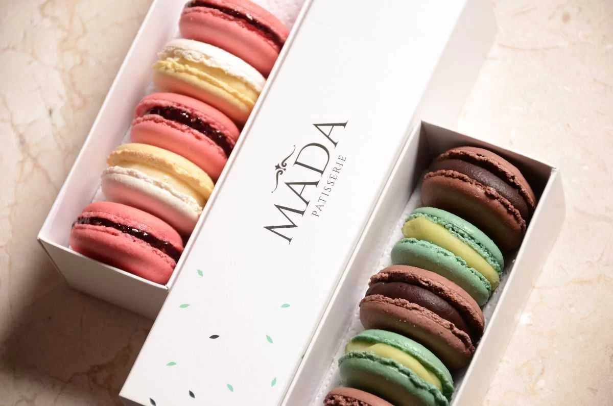 Macarons para celebrar el Día Internacional de la mujer de Mada Patisserie