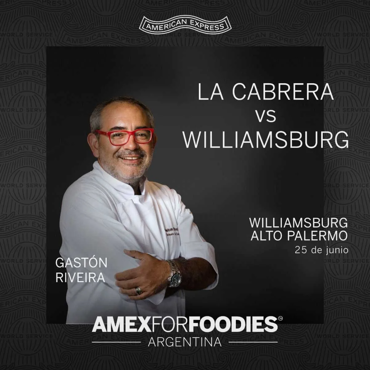 Williamsburg y La Cabrera juntos en el marco de #AmexForFoodies Argentina
