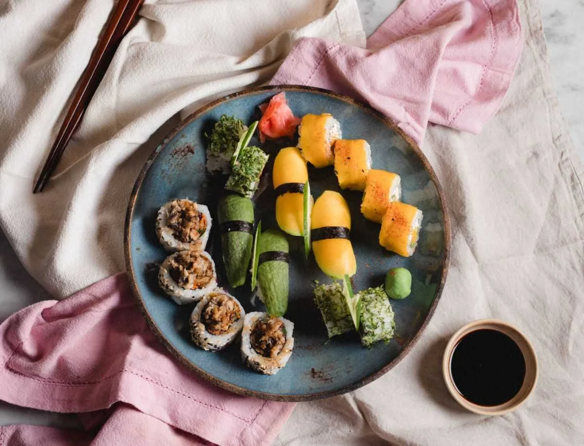 Nuevos rolls vegetarianos se lucen en la carta de Nemuri