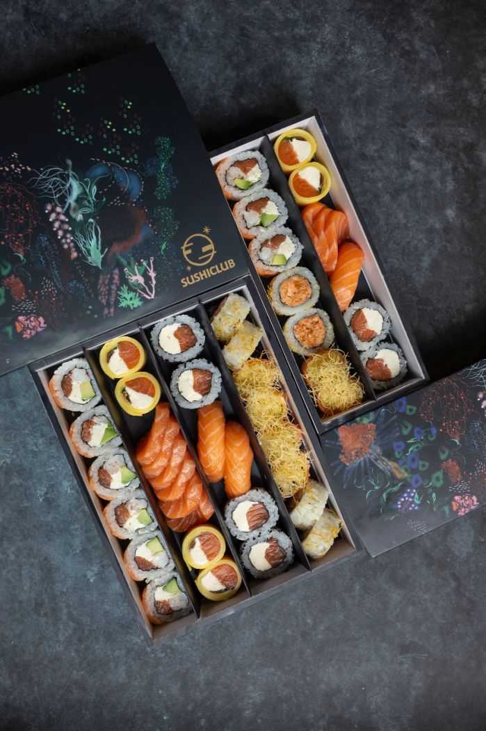 Nuevo packaging sustentable para SushiClub