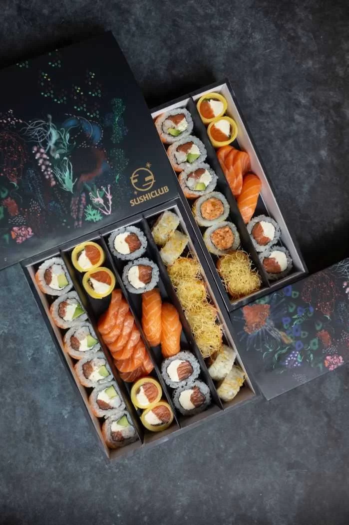 Nuevo packaging sustentable para SushiClub