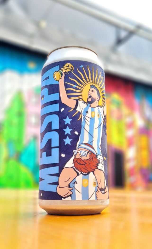 Messi IPA: la nueva cerveza con la que Cervecería Tacuara le rinde homenaje Leo Messi y la Scaloneta