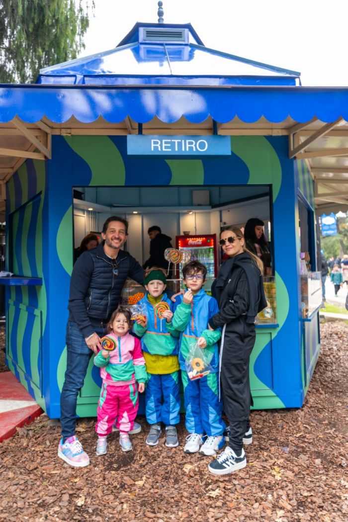 Pampita, Mery del Cerro, Sabrina Garciarena y Sabrina Rojas en la inauguración de Imaginá Bocha