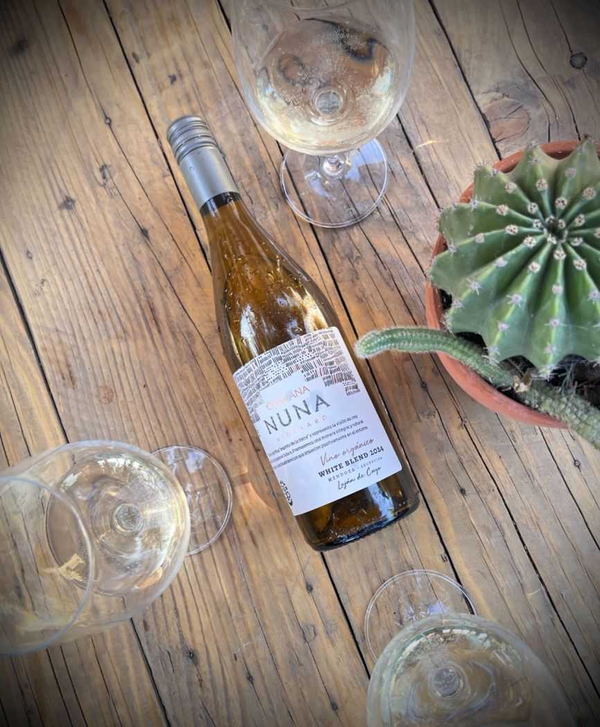 Frescura Natural para terminar el Año Nuna Vineyard White Blend 2024