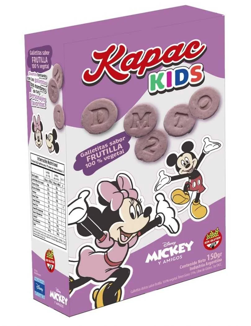 Kapac Kids, las nuevas galletitas sin sellos y de origen 100% vegetal