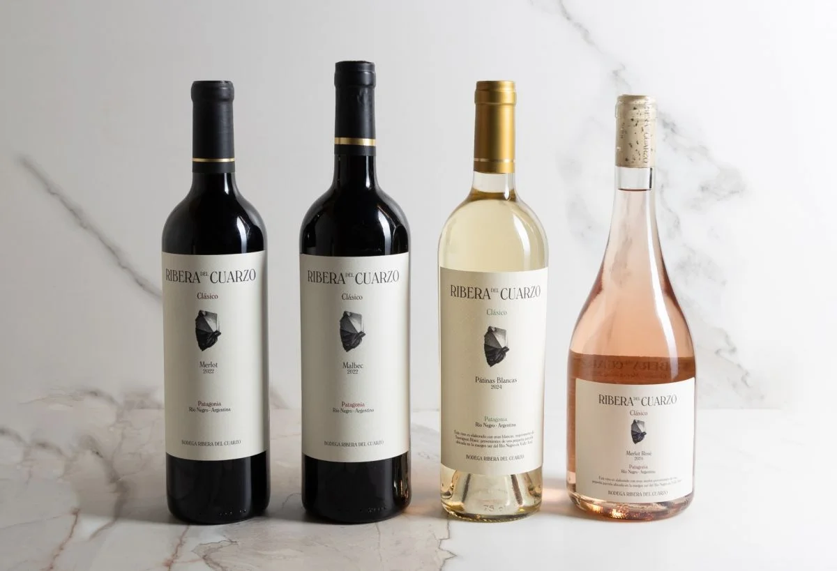 Nueva línea Clásico de Bodega Ribera del Cuarzo: el alma de la Patagonia en una copa
