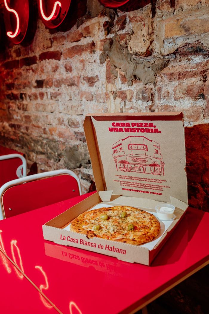 La Casa Blanca de Habana continúa con sus tributos barriales con una pizza especial por los 100 años del Club Villa Pueyrredón