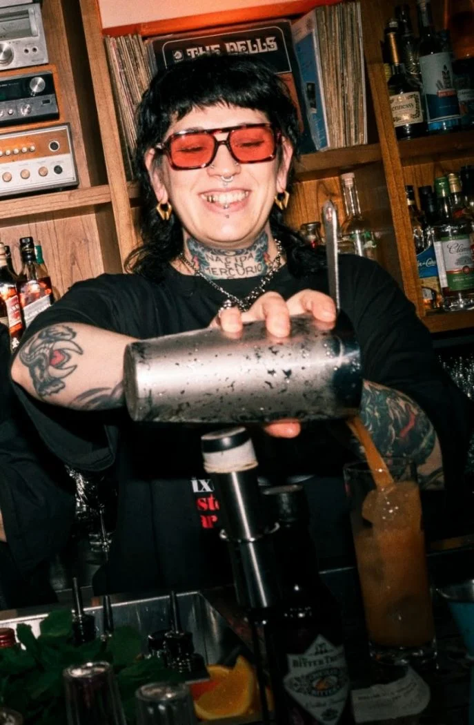 Julieta Carabajal, bartender de Mixtape, en la semifinal del Cocktail Bar Ambassador