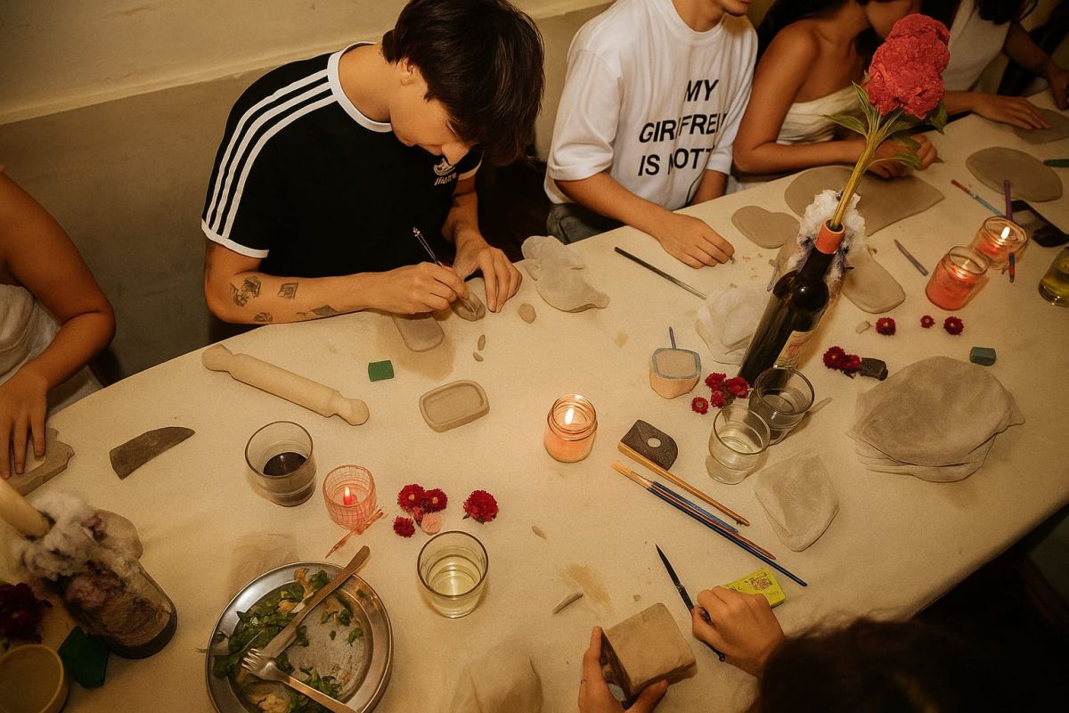 Una noche de arte, brindis y la mejor cocina en Ostende