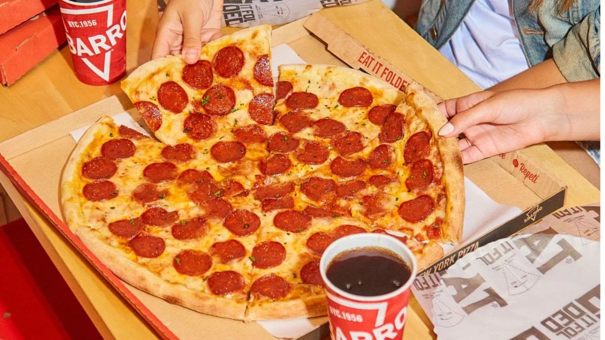 The Original XXL NY Pizza: SBARRO trae el verdadero estilo neoyorkino para celebrar el Día de la Pizza
