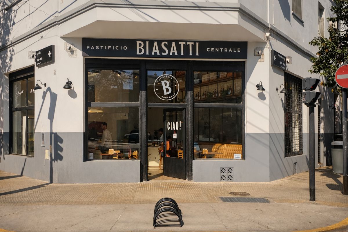 Pastificio Centrale, la fábrica de pastas y cafetería de Biasatti en el corazón de Colegiales