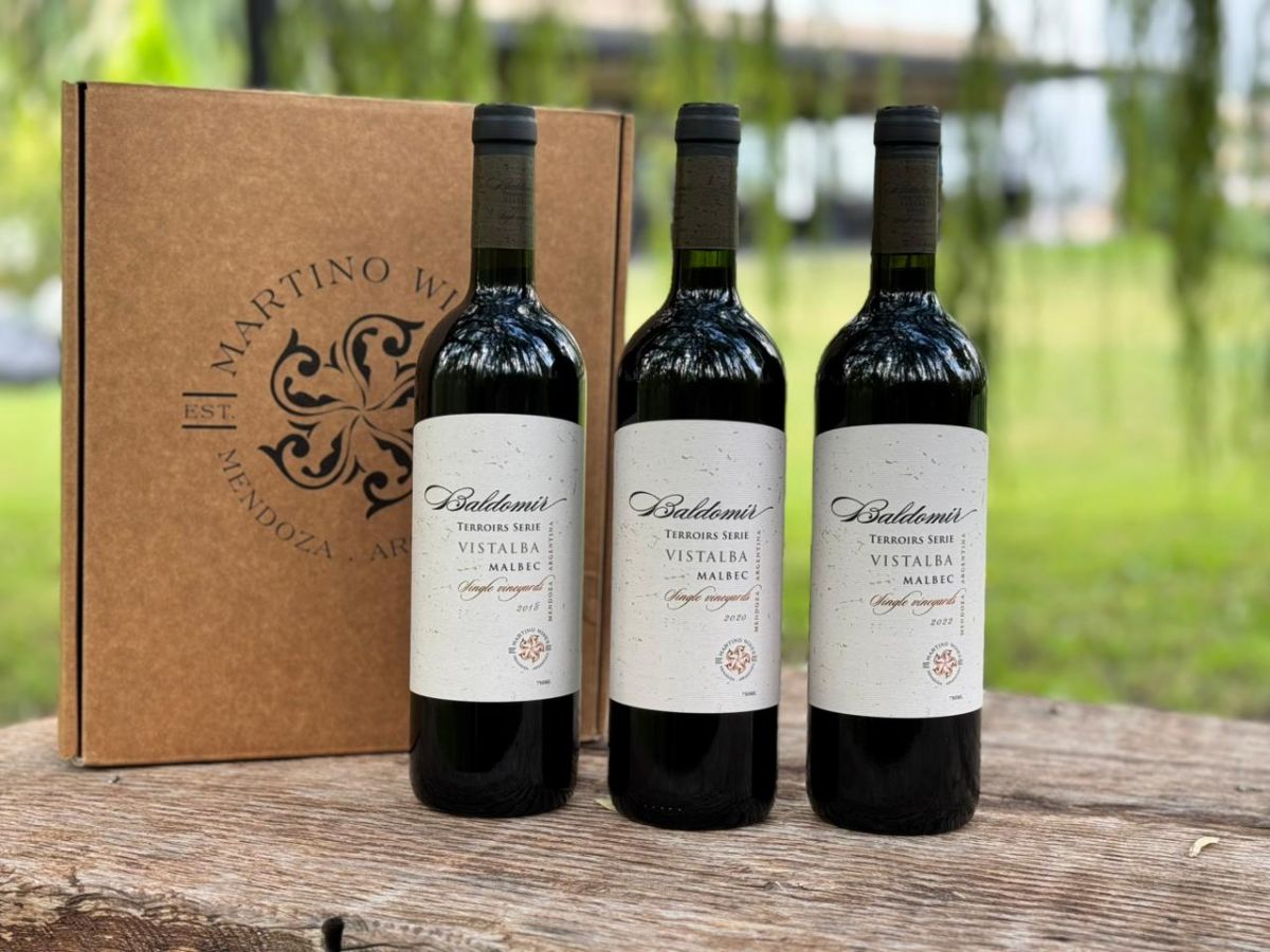 MARTINO WINES LANZA VERTICAL BALDOMIR MALBEC - EDICIÓN LIMITADA (2018 · 2020 · 2022)