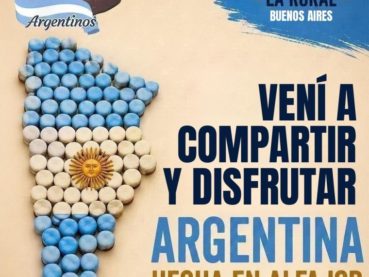 Expo Alfajores Argentinos reunirá los sabores y estilos de todo el país en el corazón de Buenos Aires